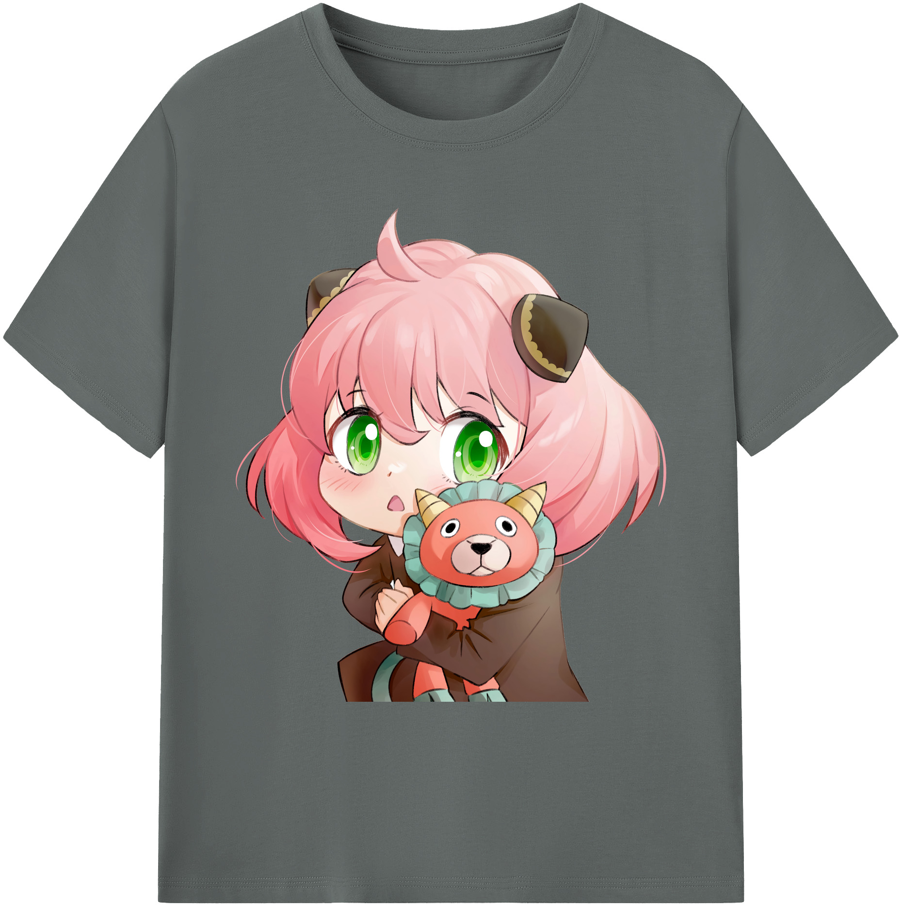 （画像用） SPY×FAMILY间谍家家酒 綿100％ メンズ半袖Tシャツ｜肌触りやわらか＆通気性